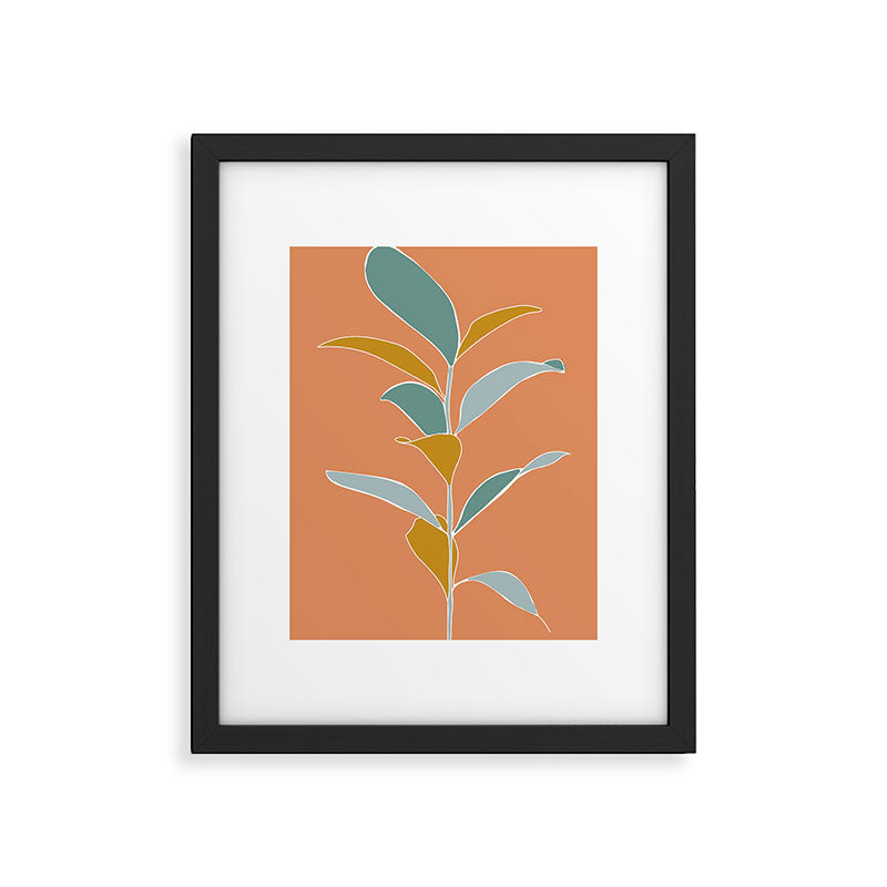 slowdown - salmon Framed Art Print Gallery Image 5