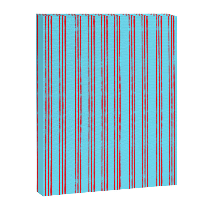 Americana Stripes Canvas Print Gallery Image 1