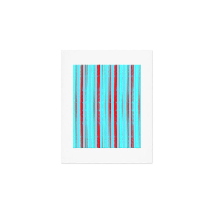 Americana Stripes Art Print Gallery Image 1