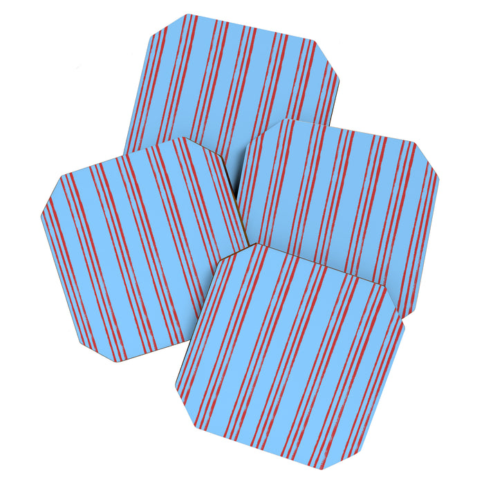 Americana Stripes Coaster Gallery Image 1