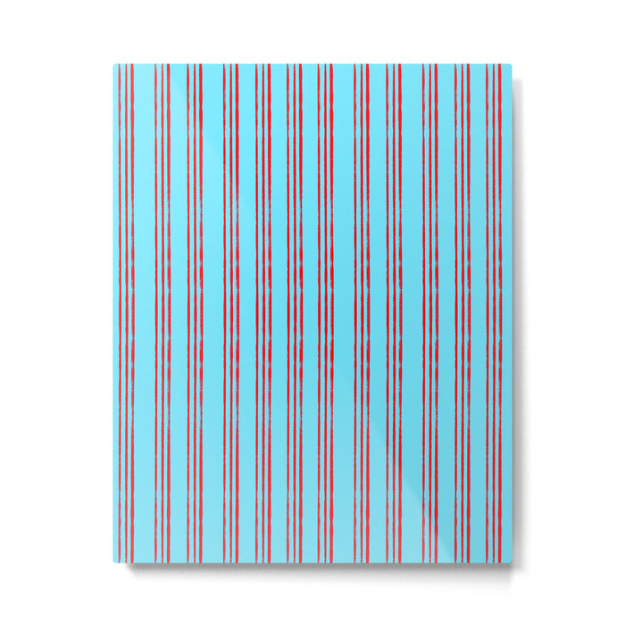 Americana Stripes Metal Print Gallery Image 1