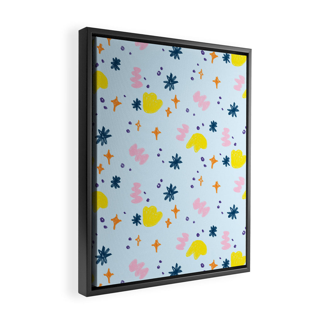 Cosmic Chaos Framed Canvas Print Gallery Image 2