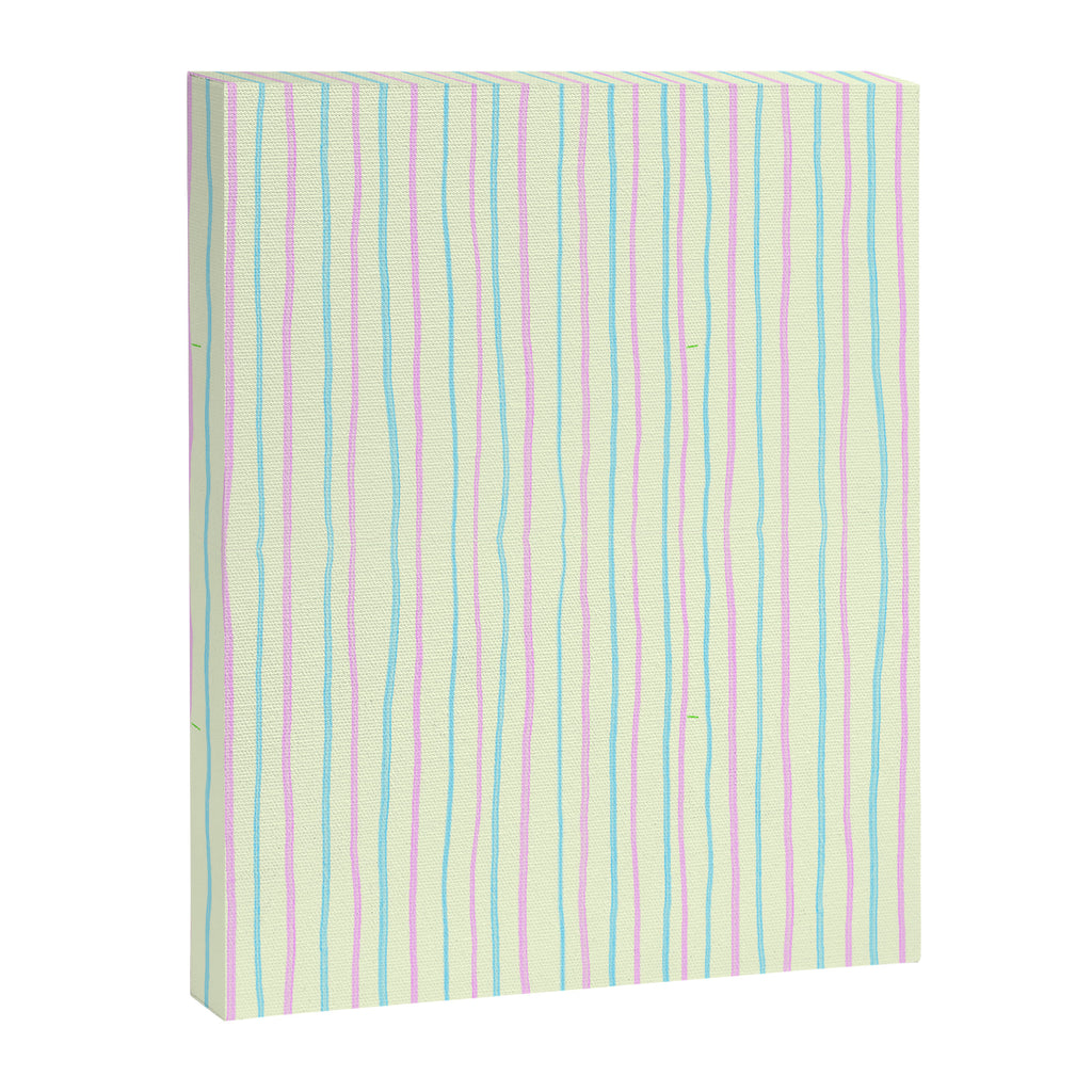 Cotton Candy Stripes Canvas Print Gallery Image 8