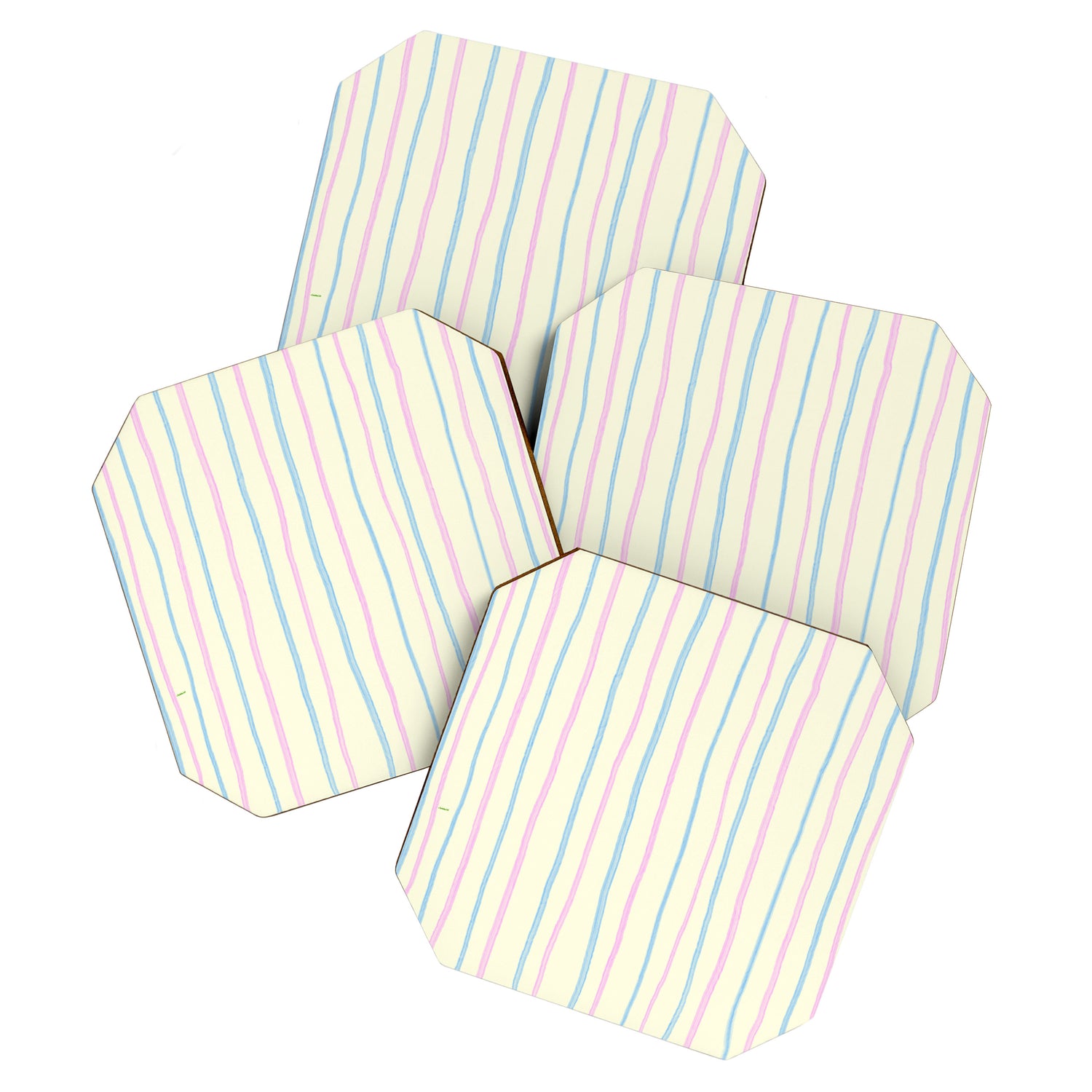 Cotton Candy Stripes Coaster Gallery Image 1