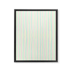 Cotton Candy Stripes Framed Canvas Print Gallery Image 8
