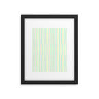 Cotton Candy Stripes Framed Art Print Gallery Image 6