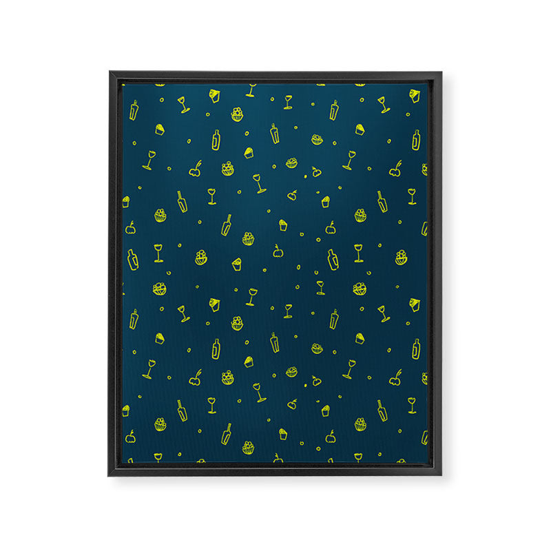 Euro Nights Framed Canvas Print Gallery Image 8