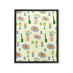 Italian Market Framed Canvas Print Gallery Image 8