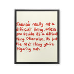 It's YOU Framed Canvas Print Gallery Image 8