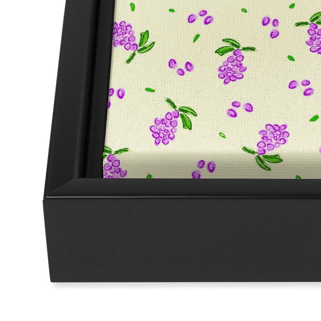 Lilac Blooms Framed Canvas Print Gallery Image 3