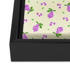 Lilac Blooms Framed Canvas Print Gallery Image 3
