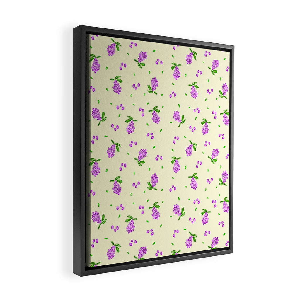 Lilac Blooms Framed Canvas Print Gallery Image 2