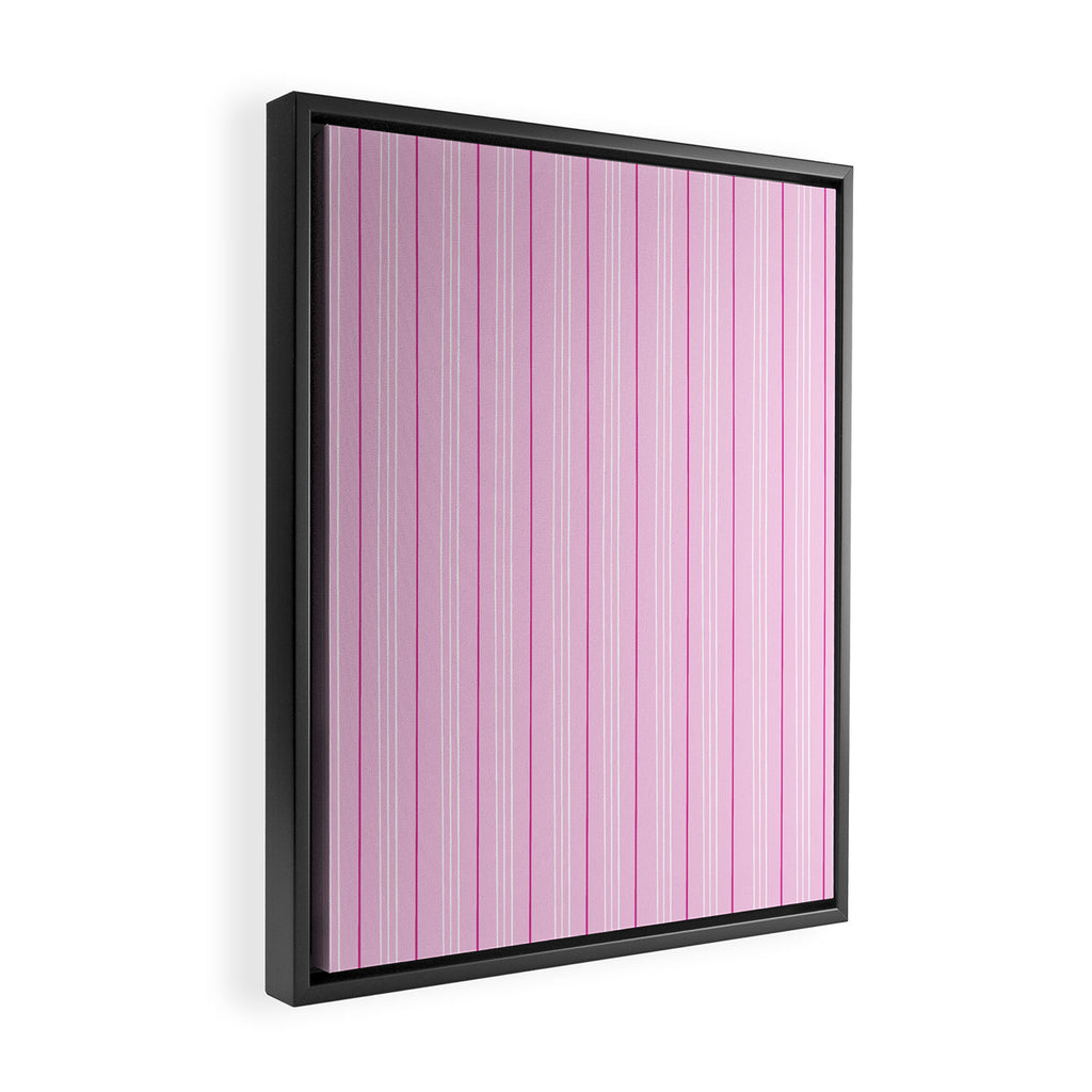 Lola Stripes Framed Canvas Print Gallery Image 2