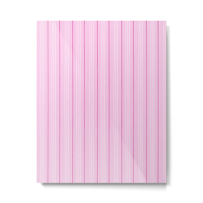 Lola Stripes Metal Print Gallery Image 1
