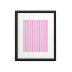 Lola Stripes Framed Art Print Gallery Image 6