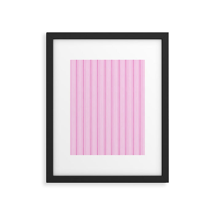 Lola Stripes Framed Art Print Gallery Image 1
