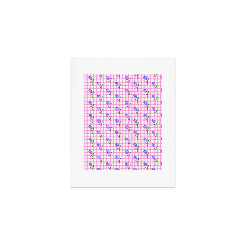 Picnic Flowers Art Print Gallery Image 1