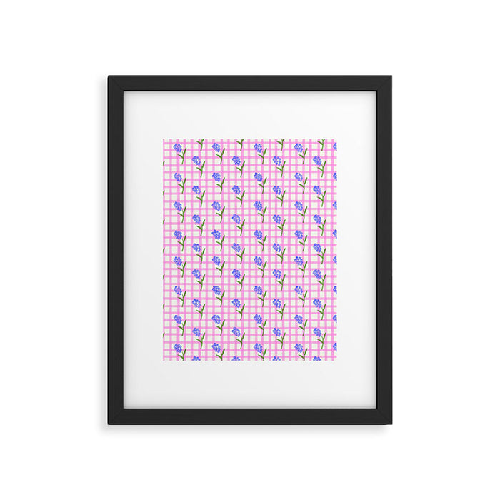 Picnic Flowers Framed Art Print Gallery Image 1