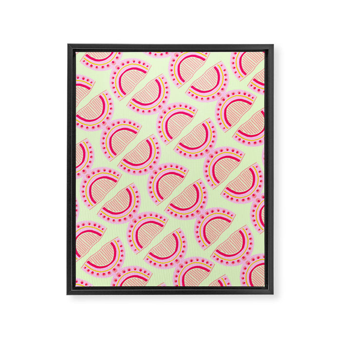 Pink Lemonada Framed Canvas Print Gallery Image 1