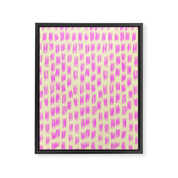 Pink Parlor Framed Canvas Print Gallery Image 1