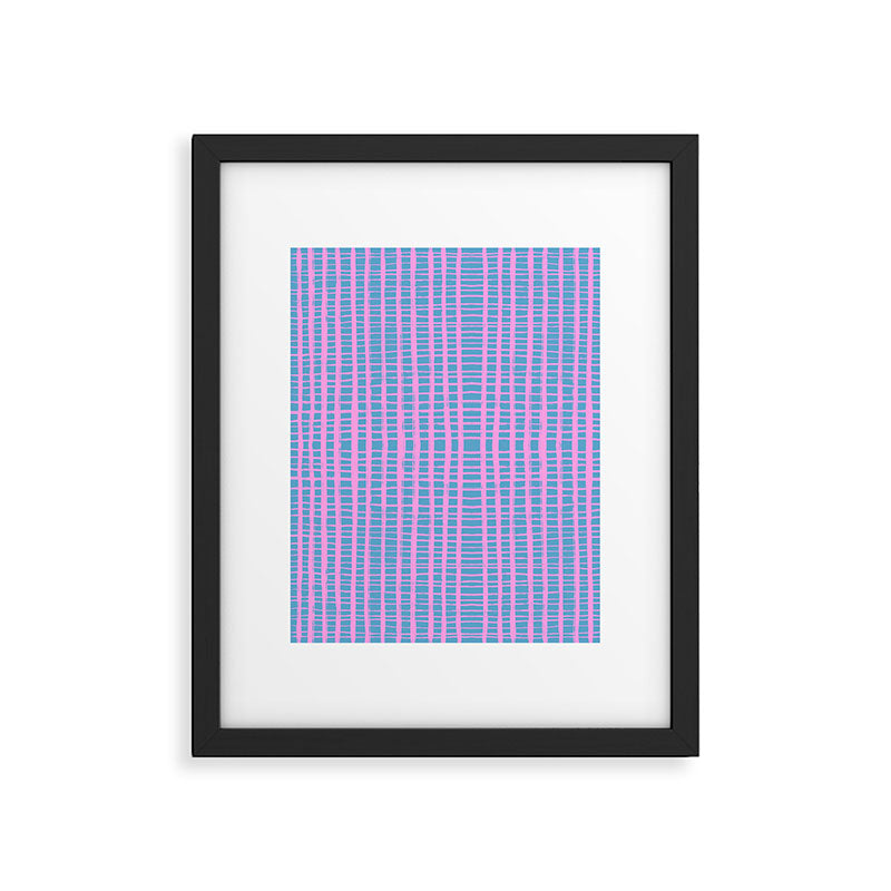 Purple Rave Framed Art Print Gallery Image 6