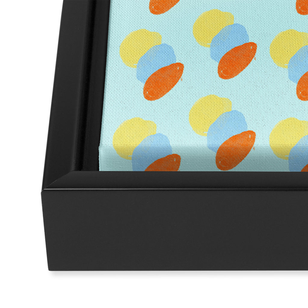 Retro Bubblegum Framed Canvas Print Gallery Image 3