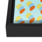Retro Bubblegum Framed Canvas Print Gallery Image 3