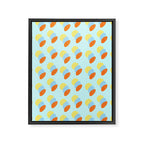 Retro Bubblegum Framed Canvas Print Gallery Image 8