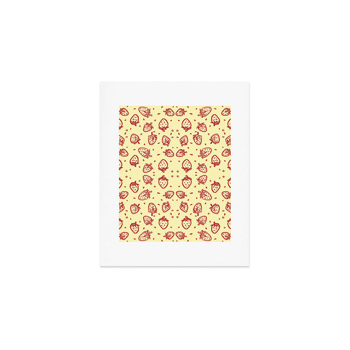 Strawberry Sundae Art Print Gallery Image 1