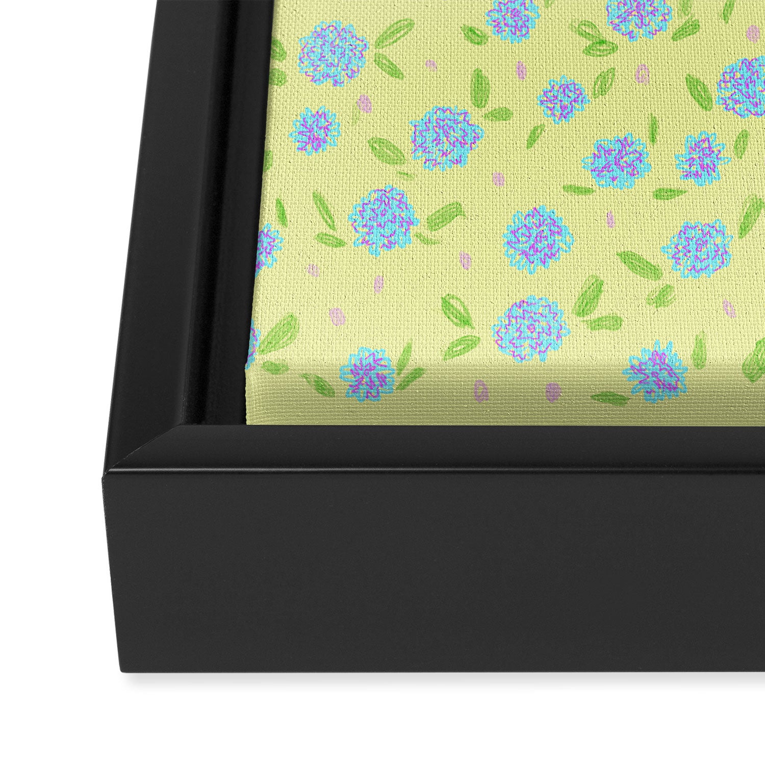 Sunlit Blooms Framed Canvas Print Gallery Image 3