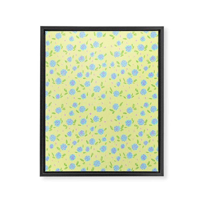 Sunlit Blooms Framed Canvas Print Gallery Image 1