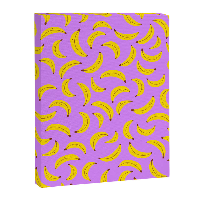 Banana Pattern Canvas Print Gallery Image 1
