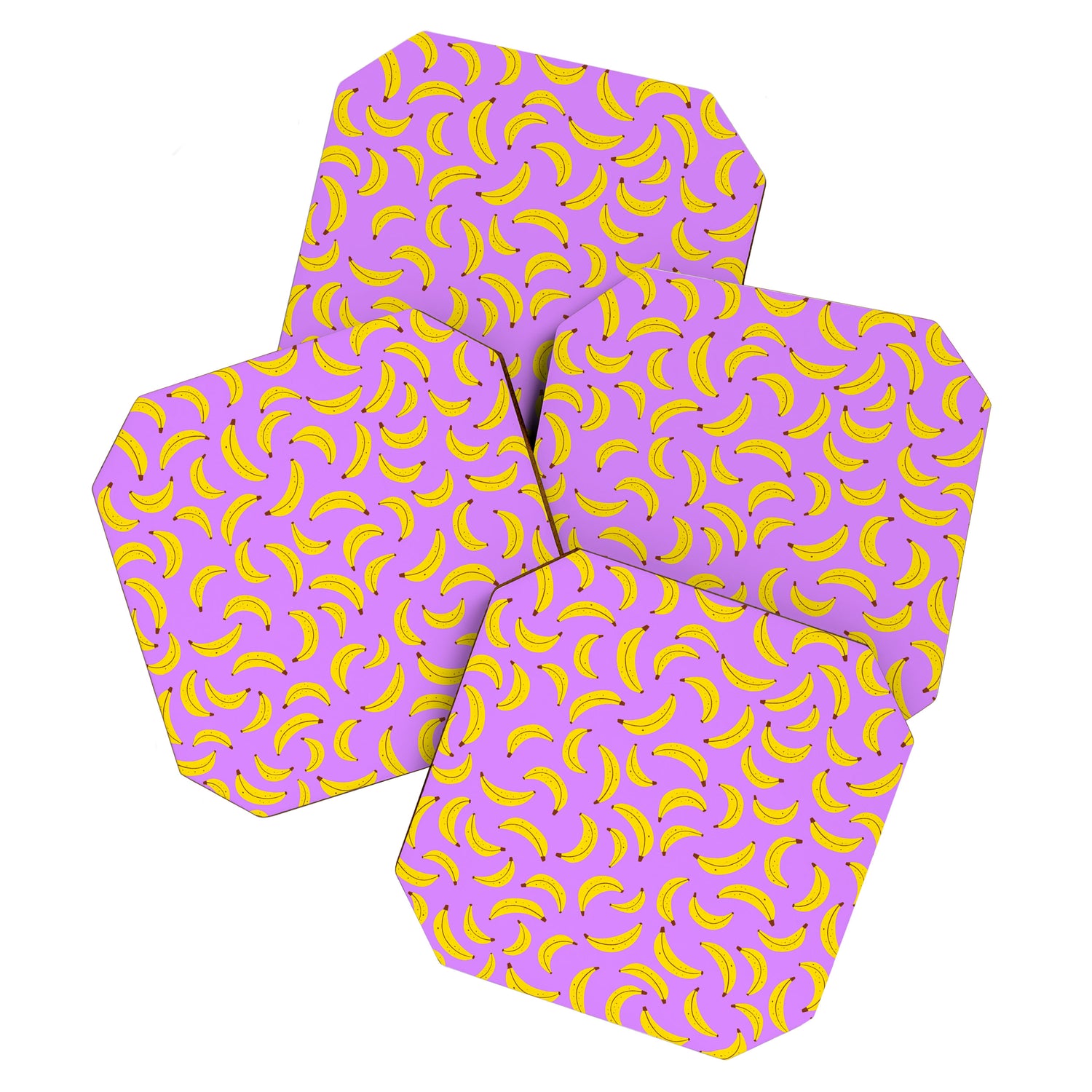 Banana Pattern Coaster Gallery Image 1