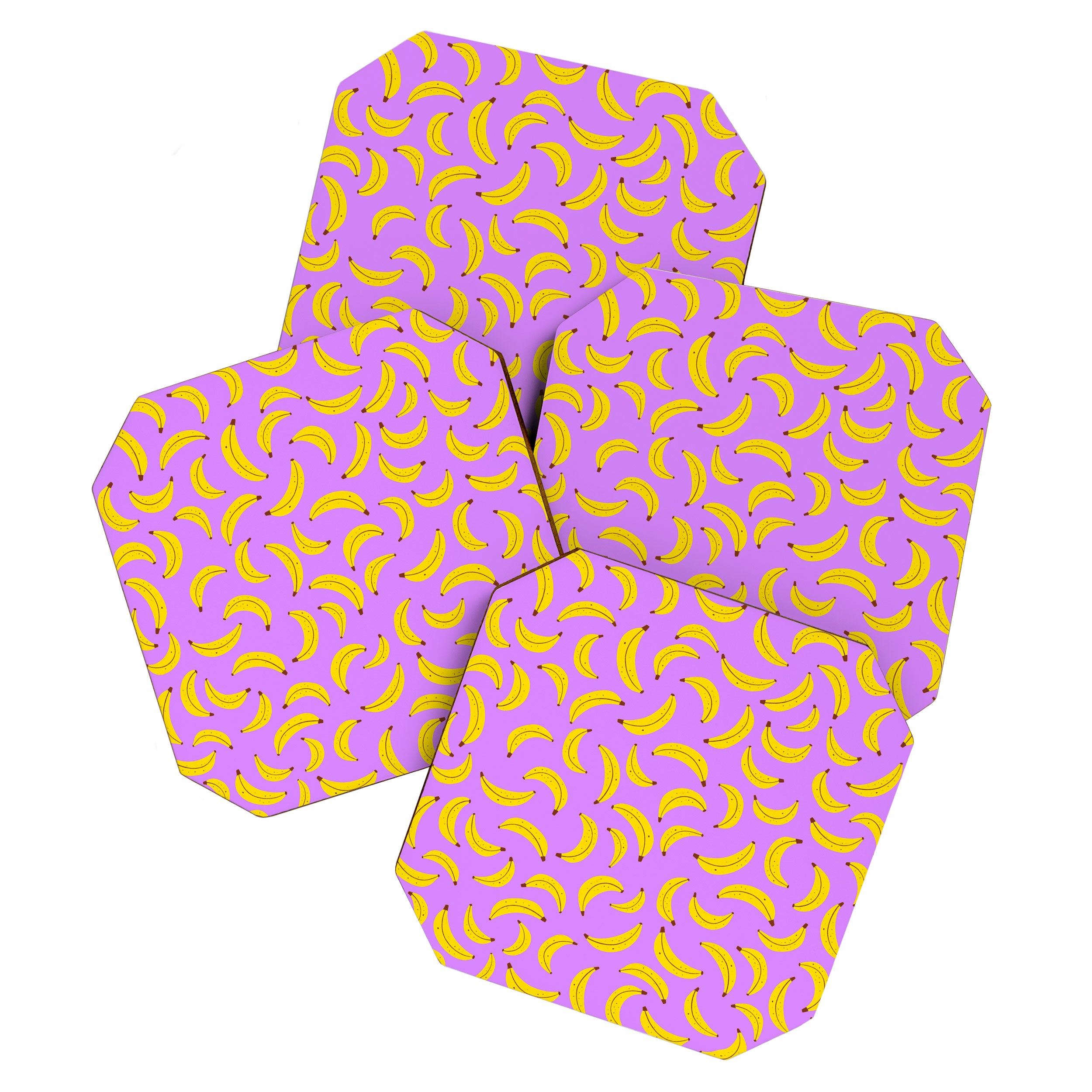 Banana Pattern Coaster Gallery Image 1