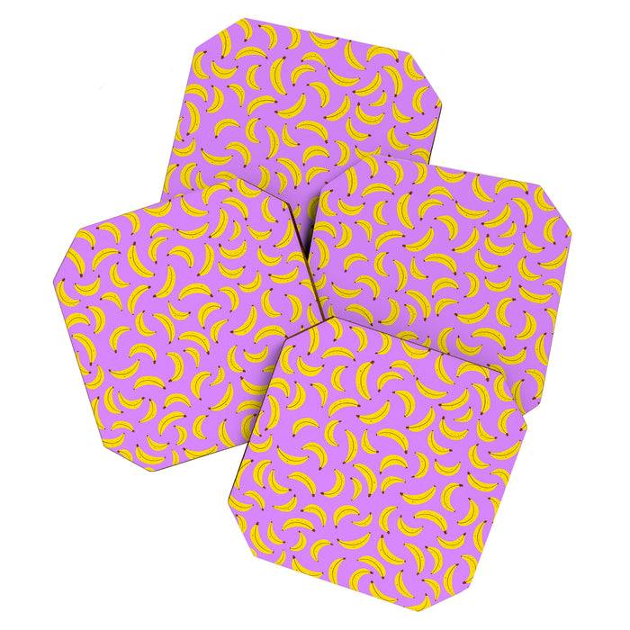 Banana Pattern Coaster Gallery Image 1
