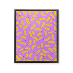 Banana Pattern Framed Canvas Print Gallery Image 8