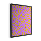 Banana Pattern Framed Canvas Print Gallery Image 2