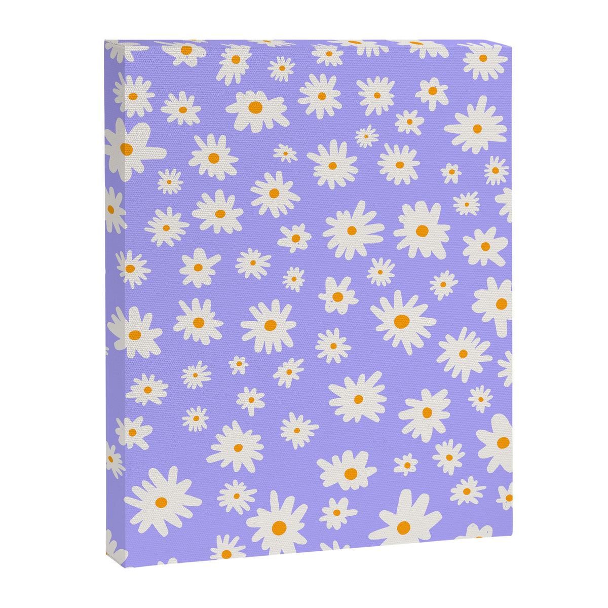 Daisy Pattern Canvas Print Gallery Image 8