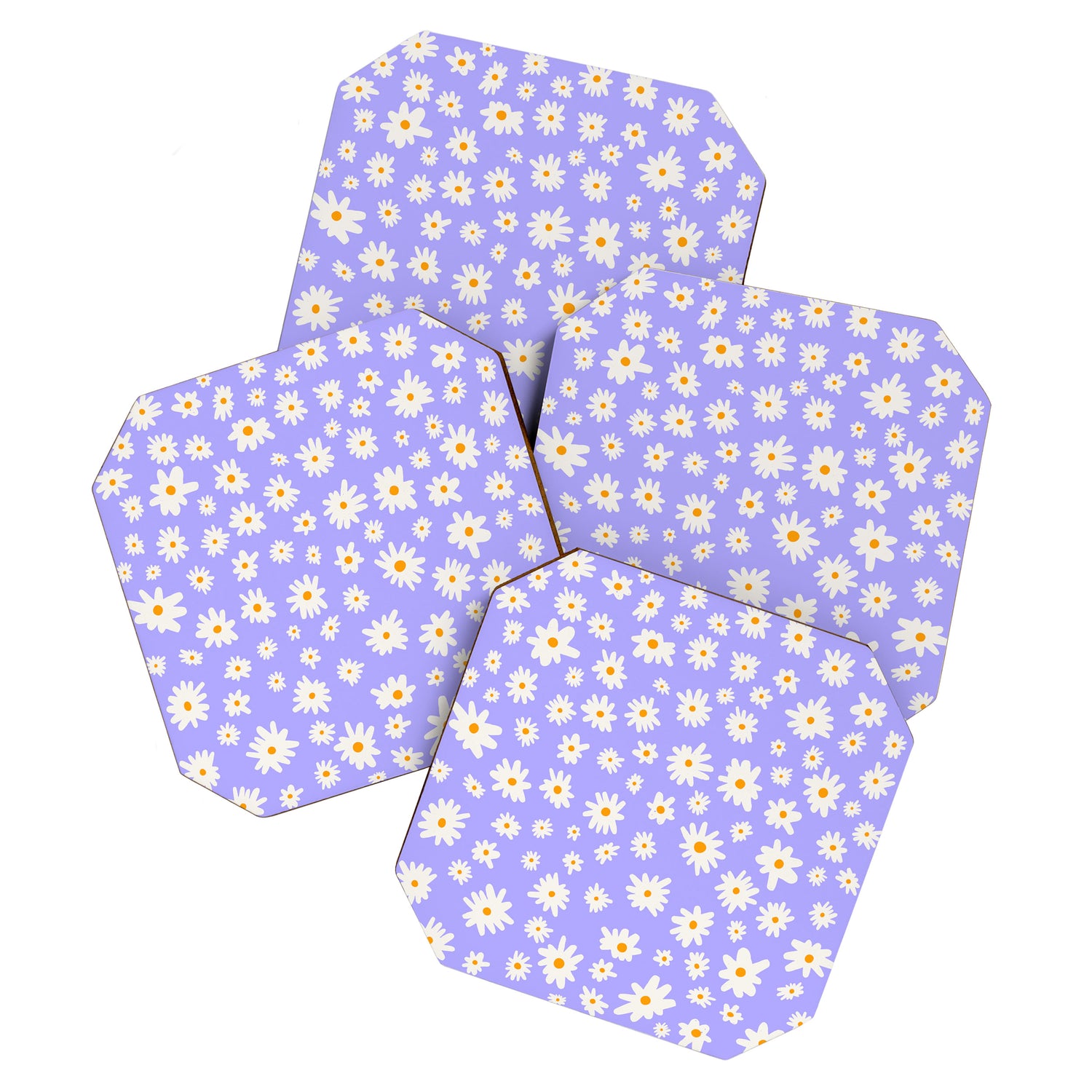 Daisy Pattern Coaster Gallery Image 1