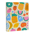 Fun Rainbow Fruit Pattern Canvas Print Gallery Image 6