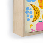 Fun Rainbow Fruit Pattern Mini Art Print Gallery Image 3