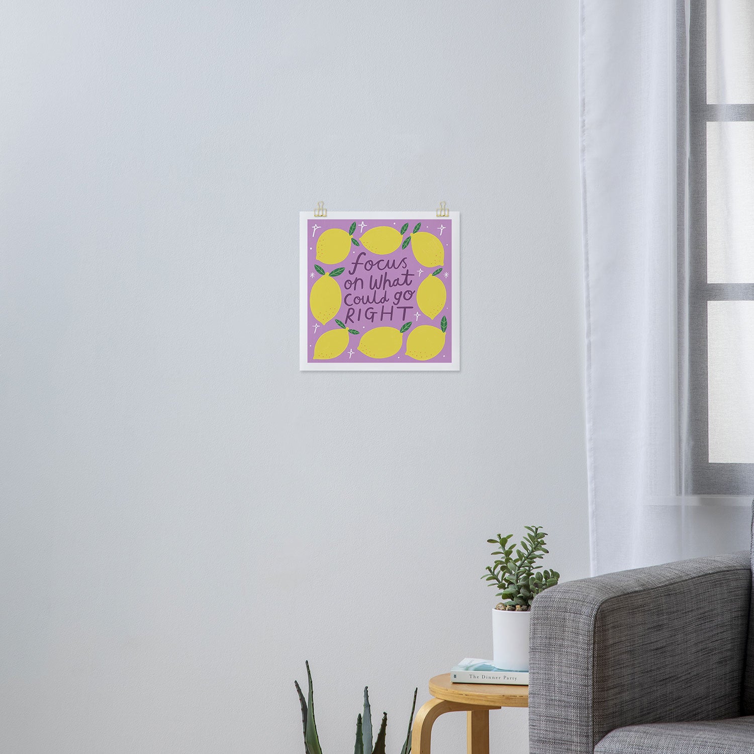 Lemons Art Print Gallery Image 3