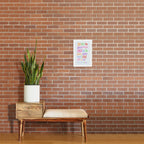 Love Rainbow Quote Art Print Gallery Image 2