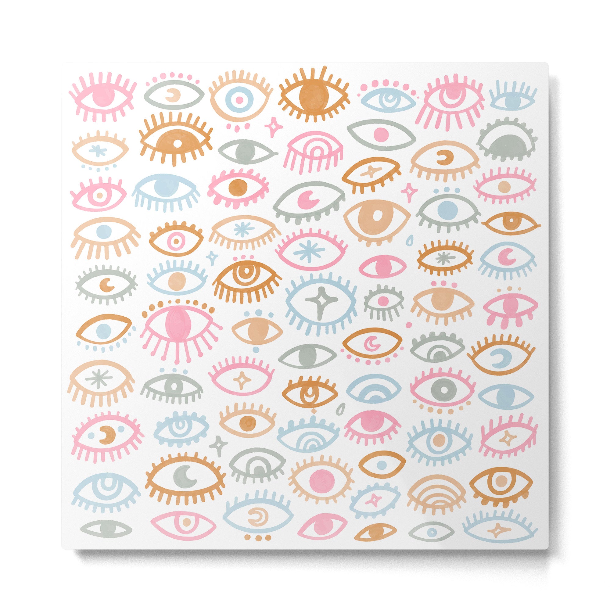 Mystical Eyes Metal Print Gallery Image 2