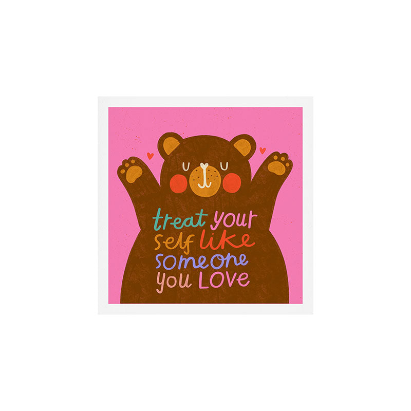 Self Love Bear Art Print Gallery Image 1