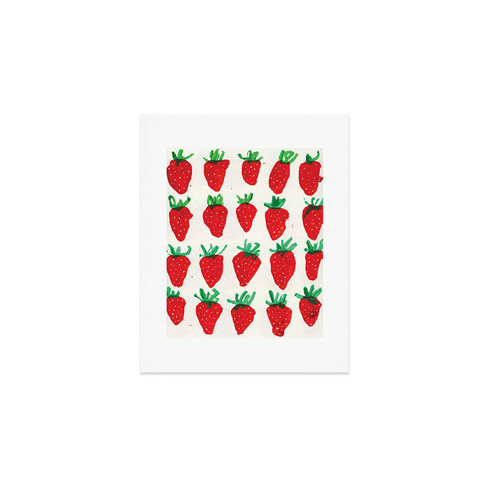 Strawberries Art Print Gallery Image 1