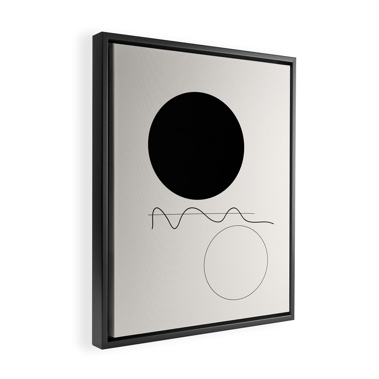 Beyond the Form II - The Echo Framed Canvas Print Gallery Image 2