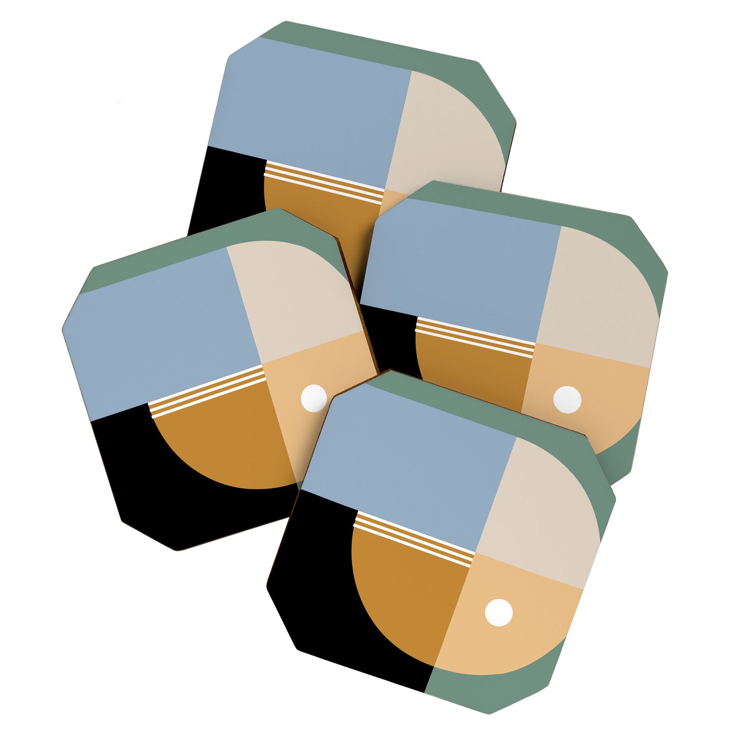 Contemporary 44 Coaster Gallery Image 1