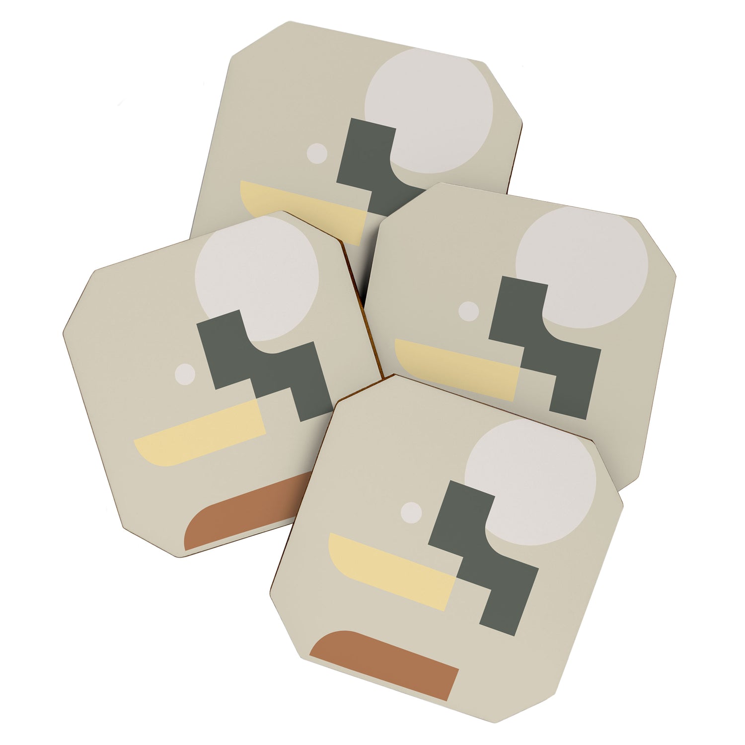 Contemporary Composition 19 Coaster Gallery Image 1