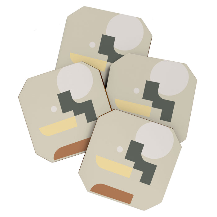 Contemporary Composition 19 Coaster Gallery Image 1